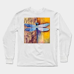 Golden dragonfly Long Sleeve T-Shirt